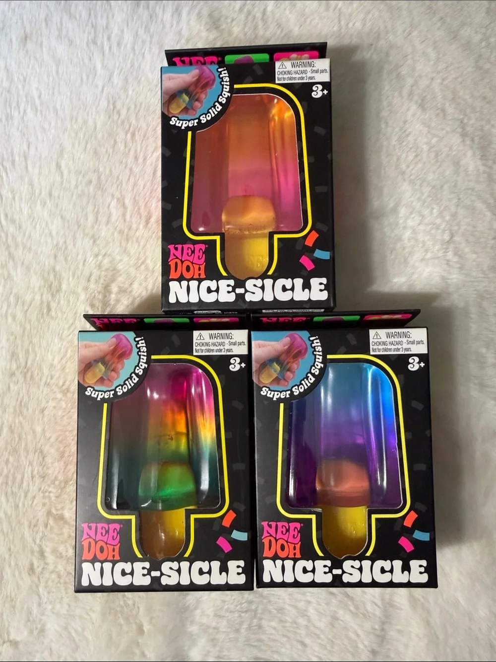 Needoh Nice-Sicle 3 piece whole set